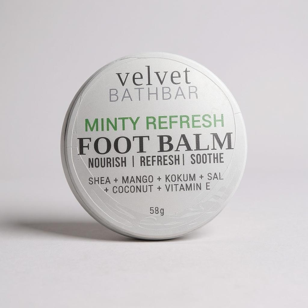Velvet Steps: Minty Refresh Foot Balm